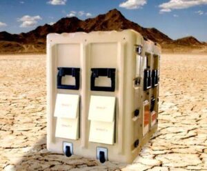 Air conditioned transit cases and extreme temperatures