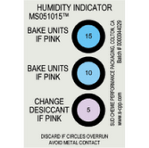 Maximum Humidity Causes Mold and will Corrode Case Contents