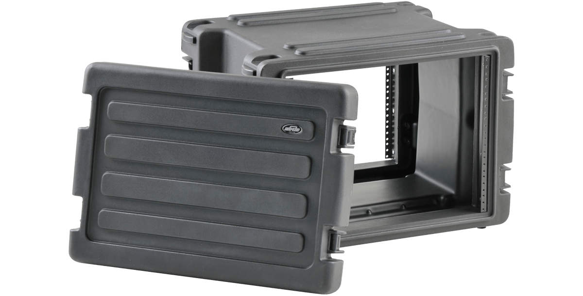 SKB 1SKB-R8W 8U Rolling Roto Rack Case - Sierra Cases